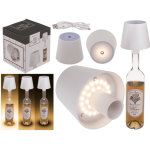 OOTB LED Flaschenleuchte weiß 3 Modi (an/aus/dimmbar)