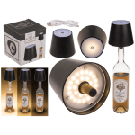 OOTB LED Flaschenleuchte schwarz
