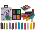 OOTB Haar-Kreide ca. 4 cm 12-farbig sortiertes Set