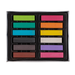 OOTB Haar-Kreide ca. 4 cm 12-farbig sortiertes Set