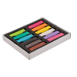 OOTB Haar-Kreide ca. 4 cm 12-farbig sortiertes Set