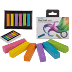 OOTB Haar-Kreide ca. 4 cm 6-farbig sortiertes Set