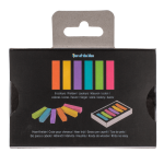 OOTB Haar-Kreide ca. 4 cm 6-farbig sortiertes Set