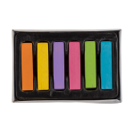 OOTB Haar-Kreide ca. 4 cm 6-farbig sortiertes Set