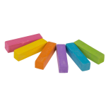 OOTB Haar-Kreide ca. 4 cm 6-farbig sortiertes Set