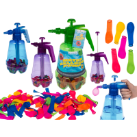 Wasserballonpumpe mit 100 Wasserbomben,