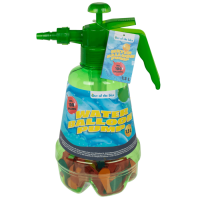 Wasserballonpumpe mit 100 Wasserbomben,