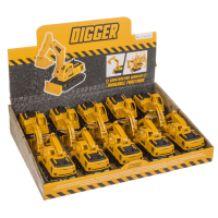 Modell-Bagger mit Friktionsmotor &