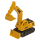Modell-Bagger mit Friktionsmotor &