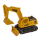 Modell-Bagger mit Friktionsmotor &