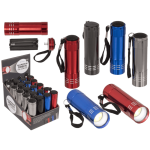 OOTB Alu-Taschenlampe mit COB-LED ca. 85 cm