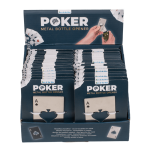 OOTB Metall-Flaschenöffner Poker