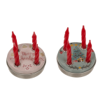 OOTB Mini-Adventskranz 4 Minikerzen mit Sockel