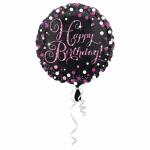 amscan Folienballon Holographic Celebration Ø45cm