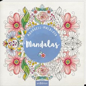 arsEdition Aquarell Malblock Mandalas