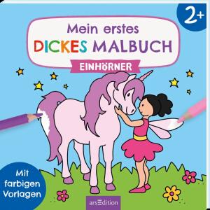 arsEdition Malbuch Mein großes buntes Malbuch Dinosaurier