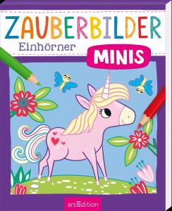 arsEdition Malblock Zauberbilder Minis Einhörner