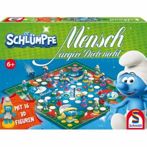 Familienspiel Die Schlümpfe Mensch ärgere Dich nicht