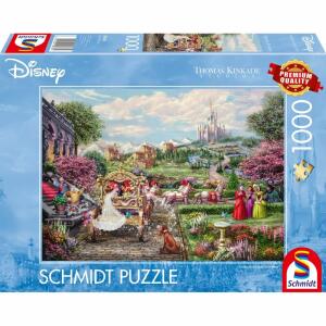 Puzzle Disney Thomas Kinkade Cinderella Happily Ever After 1000 Teile