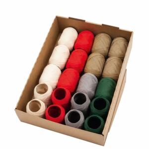 Eiknäuel Geschenkband Go Green Nature Pack uni 20 Stück