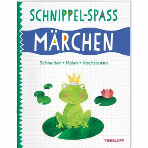 TESSLOFF Bastelbuch Schnippel-Spaß Märchen Schneiden - Malen - Nachspuren