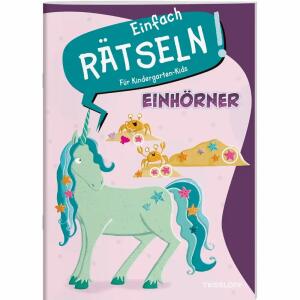 TESSLOFF Rätselbuch Einfach rätseln! Für Kindergarten-Kids Einhörner