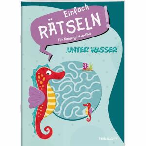 TESSLOFF Rätselbuch Einfach rätseln! Für Kindergarten-Kids Unter Wasser