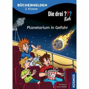 Kinderbuch Bücherhelden 2.Kl. Die drei ??? Kids Planetarium in Gefahr