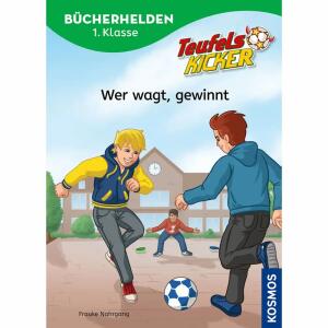Kinderbuch Bücherhelden 1.Kl. Teufelskicker Wer wagt gewinnt