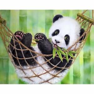 PRACHT Diamond Painting Panda 40x30cm