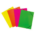 Herma Sammelmappe Eckspanner PP A4 Neon 12er-Sortierung