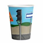 amscan Pappbecher Construction Party 250ml 8 Stück