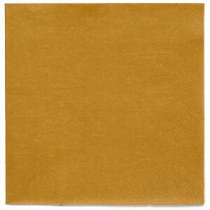amscan Servietten Creme Brulee 33x33cm 20 Stück