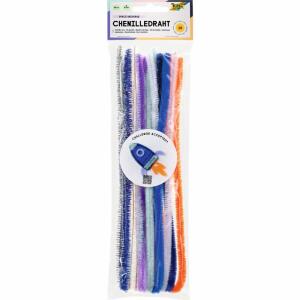 folia Chenilledraht Space Universe 50cm 10 Stück