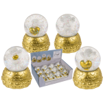 OOTB Schneekugel Lieblingsengel auf goldf. Sockel