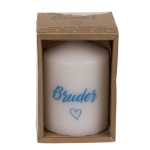 OOTB Stumpenkerze Bruder <3