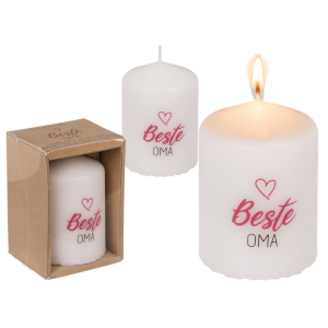 OOTB Stumpenkerze Beste Oma