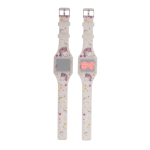 OOTB Kinderarmbanduhr Einhorn mit LED Display