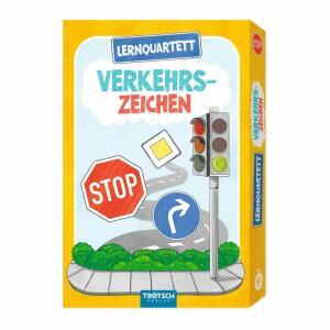 Trötsch Lernquartett Verkehrszeichen 32 Karten in Schachtel