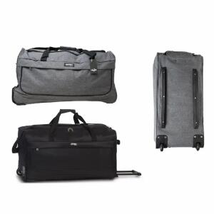 Reisetasche mit Rollen 2fach sortiert