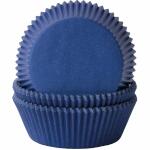 Demmler Muffinbackförmchen uni blau 50x25mm 60...