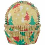 Demmler Muffinbackförmchen Christmas Tree 50x25mm 60...