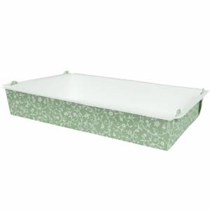 Demmler Backform Little Classico jade 28,5x18,5x5cm 2 Stück