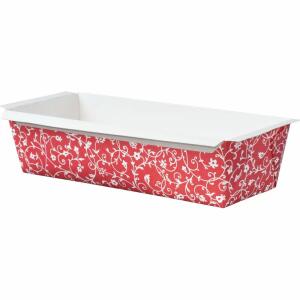 Demmler Backform XXL Classico rot/weiß 20x7cm 3 Stück
