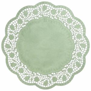 Demmler Tortenspitze Rose jade Ø36cm 30 Stück
