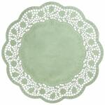 Demmler Tortenspitze Rose jade Ø36cm 30 Stück