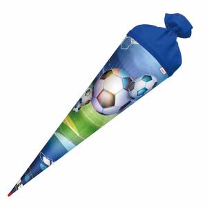 Roth Schultüte Fußball rund Schutzspitze Filzverschluss 70cm