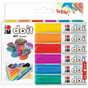 Marabu do it Craft Marker 2-3mm 6 Stück
