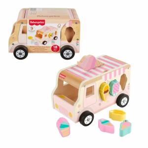 Fisher-Price Zuckersüßer Holz-Eiswagen