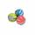 Donic Schildkröt Mini Fun Balls Neopren orange gelb blau 3 Stück